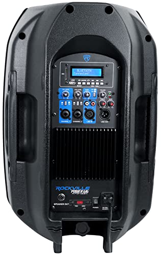 Rockville RPG122K Powered Speakers Bluetooth
