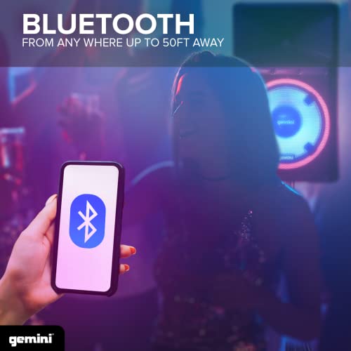 Gemini PA Speaker professional powered Bluetooth