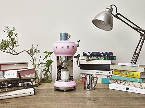 Smeg ECF01PKUS Espresso Machine Pink