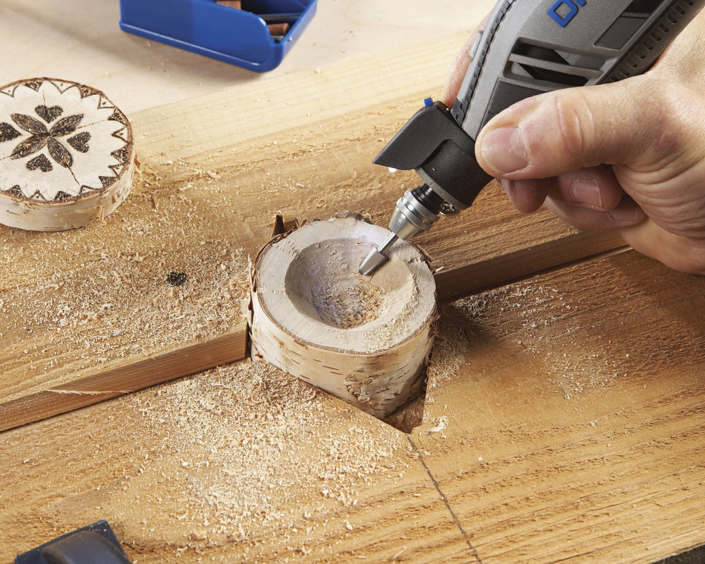 Dremel 4300-9/64 Corded Variable Speed Rotary Tool Kit with Flex Shaft and Hard Storage Case, High Power & Performance, Variable Speed - Engraver, Etcher, Sander, and Polisher