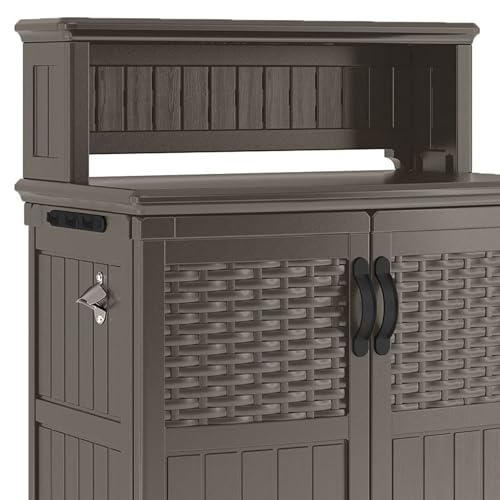 Suncast Plastic Storage Station Decorative