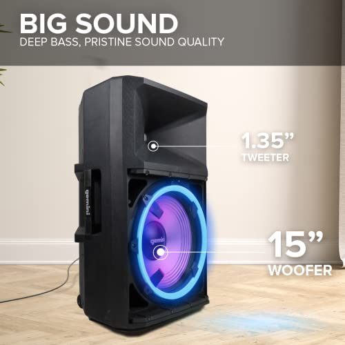 Gemini PA Speaker professional powered Bluetooth