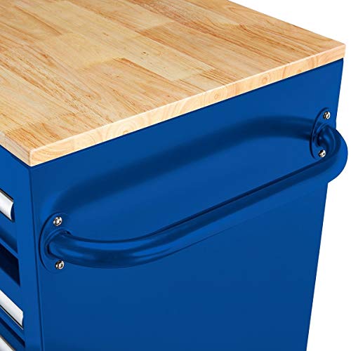 9 Drawer Mobile Storage Cabinet Solid