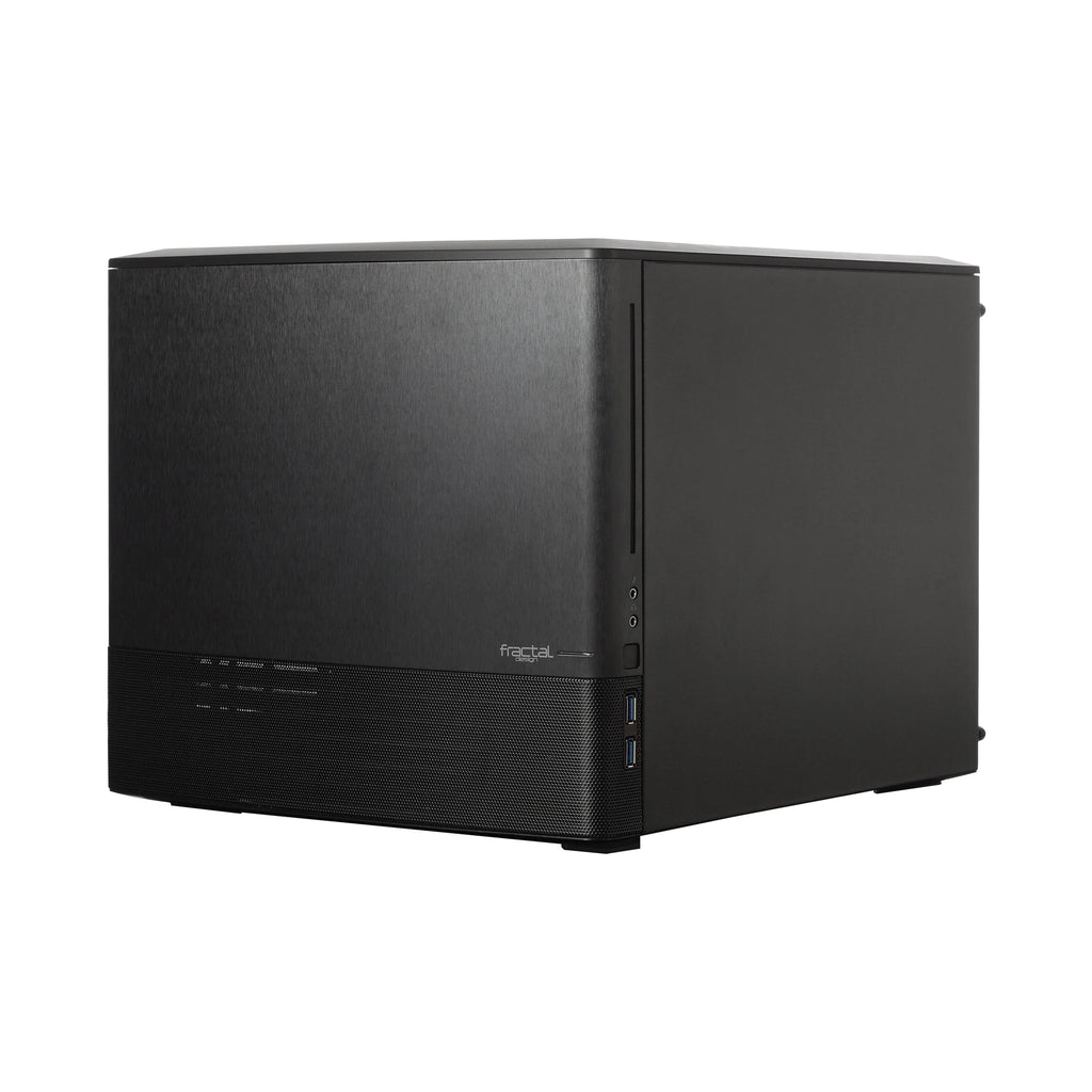 Fractal Design Node 804 Black Window Aluminum/Steel Micro ATX  Cube Computer Case