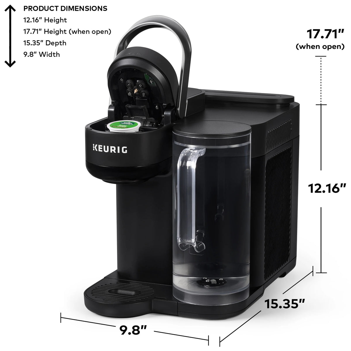 Keurig K-Brew + Chill Iced or Hot Single-Serve K-Cup Coffee Maker