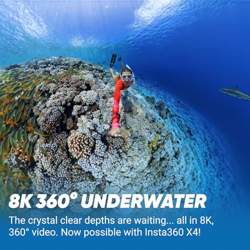 Insta360 Invisible Dive Bundle Stabilization