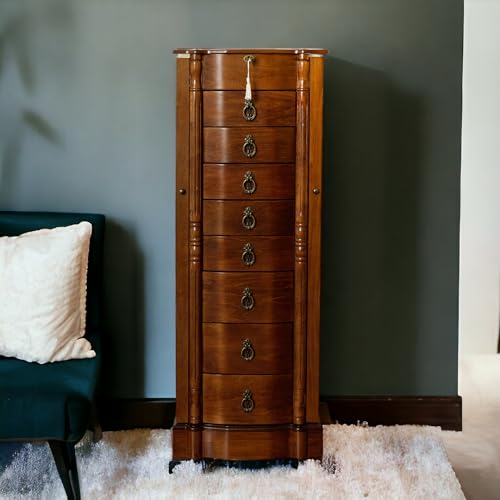 Hives Honey Locking Jewelry Armoire
