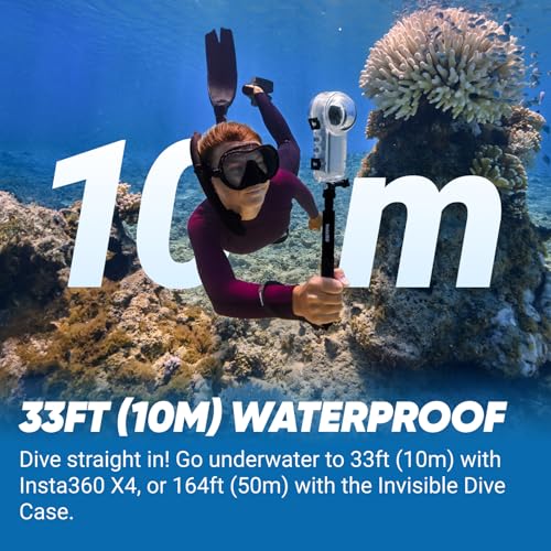 Insta360 Invisible Dive Bundle Stabilization