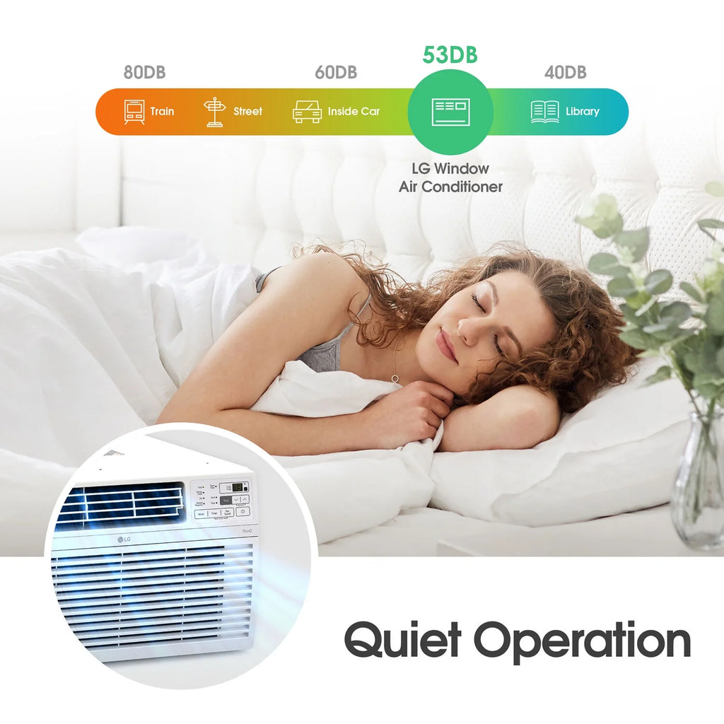 LG New 14,000 BTU 800 Sq ft Window Air Conditioner, LW1424RD