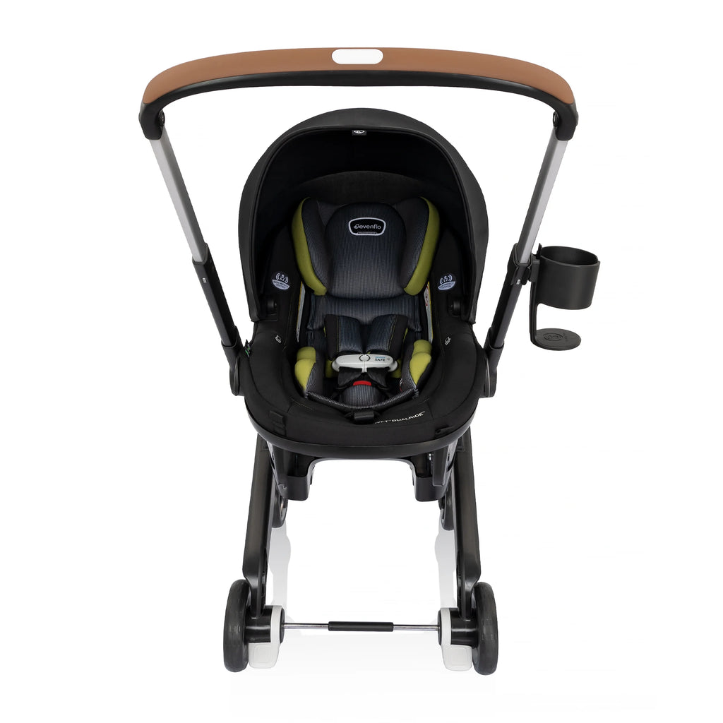 Shyft DualRide with Carryall Storage Infant Car Seat and Stroller Combo (Durham Green)