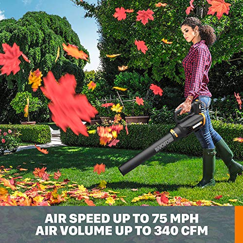 WORX WG931 Cordless Trimmer Blower