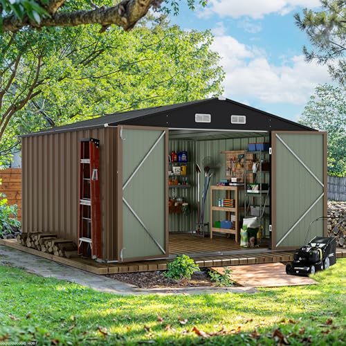Devoko Outdoor Storage Metal Garden