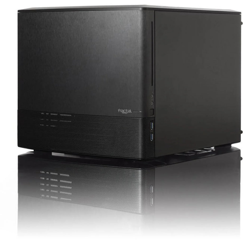 Fractal Design Node 804 Black Window Aluminum/Steel Micro ATX  Cube Computer Case