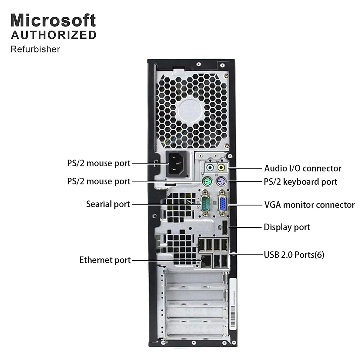 HP 8200 Elite Core I5 3.2GHz 8GB RAM 1TB HDD (Monitor Not Included) Windows 11 Pro Includes WIFI and Keyboard Mouse Desktop Computer (Used - Like )