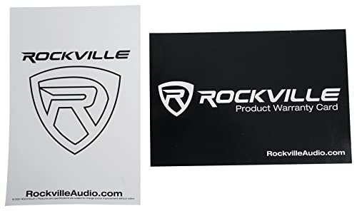 Rockville RPG122K Powered Speakers Bluetooth