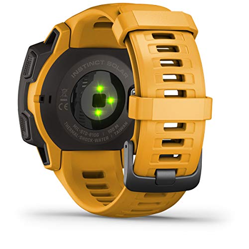 Garmin Instinct Solar Powered Smartwatch Monitoring