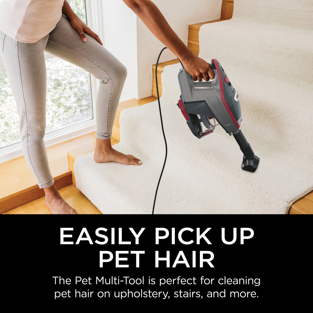 Shark Rocket Pro Corded Stick Vacuum Cleaner, Red, HV370