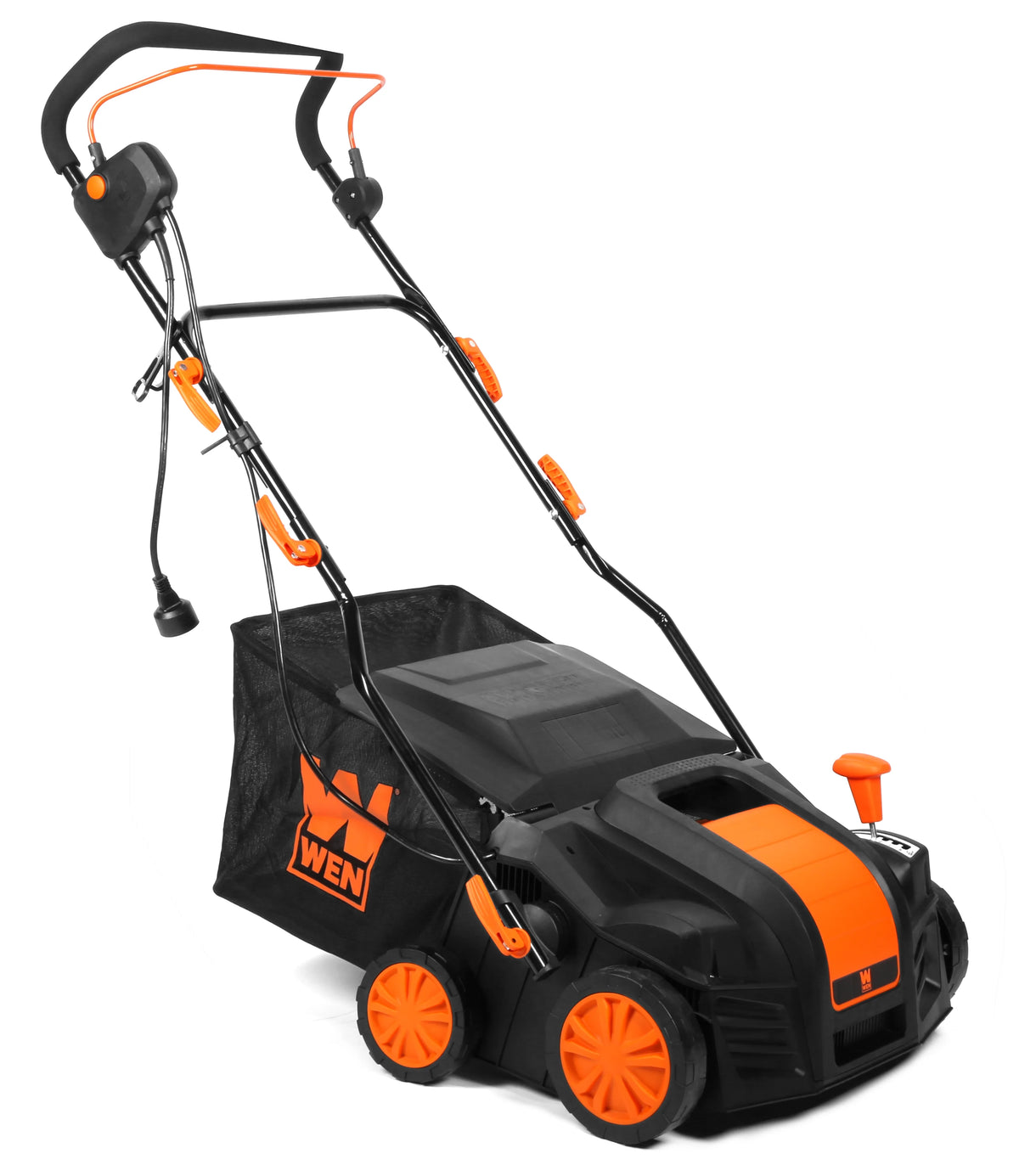WEN 16-inch 15-amp 2-in-1 Electric Dethatcher and Scarifier with Collection Bag