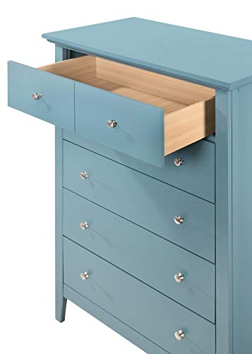 Glory Furniture Hammond Blue Chest