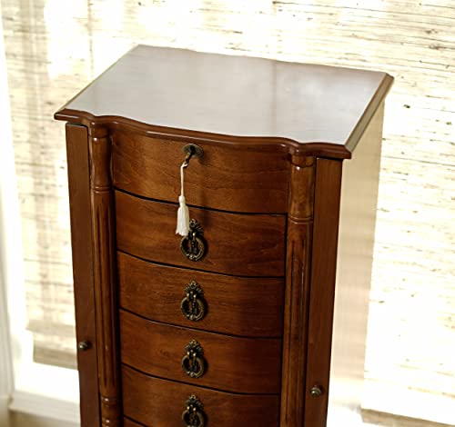 Hives Honey Locking Jewelry Armoire