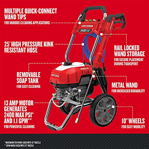 CRAFTSMAN CMEPW2400 Electric Pressure Washer