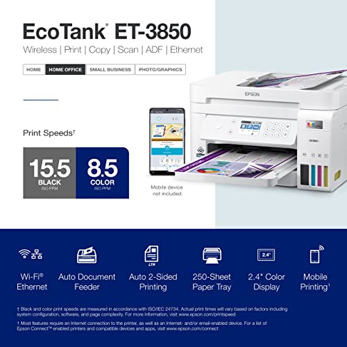 Epson EcoTank Supertank Wireless Printer