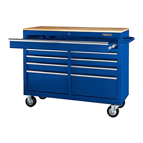 9 Drawer Mobile Storage Cabinet Solid
