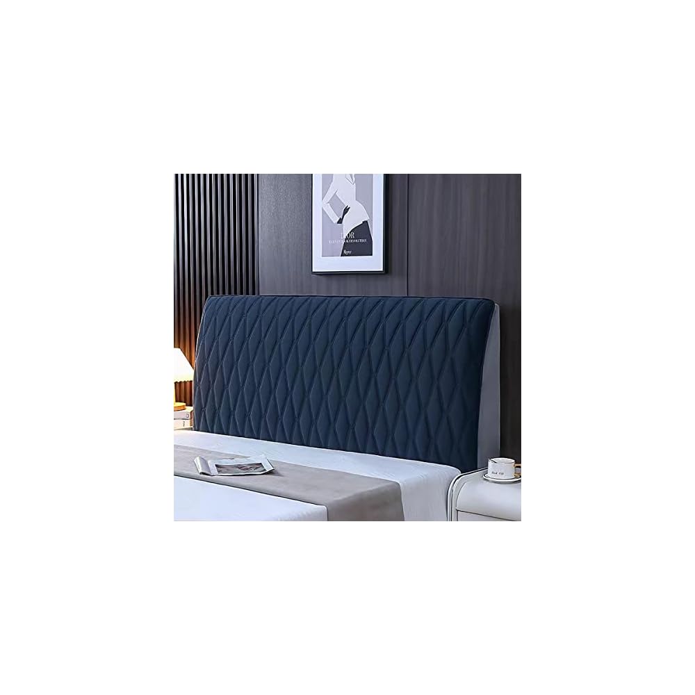 Kopfteil Abdeckung Samt Bett Kopfteil Husse, Bett Kopfteil Bezug Bettkopfteil Hussen, Kopfteilbezug Staubdicht für Schlafzimmer Bett Kopf Dekor