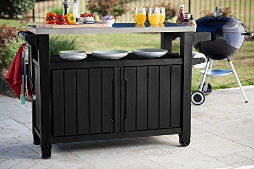 Keter Outdoor Entertainment Storage Graphite