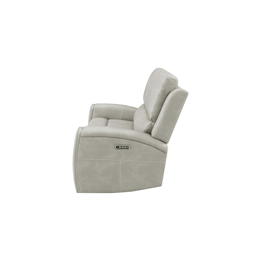 Coaster Brickston Living Room Triple Power Loveseat, Mushroom 603435PPP