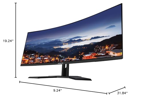 GIGABYTE G34WQC Ultra Wide Response FreeSync