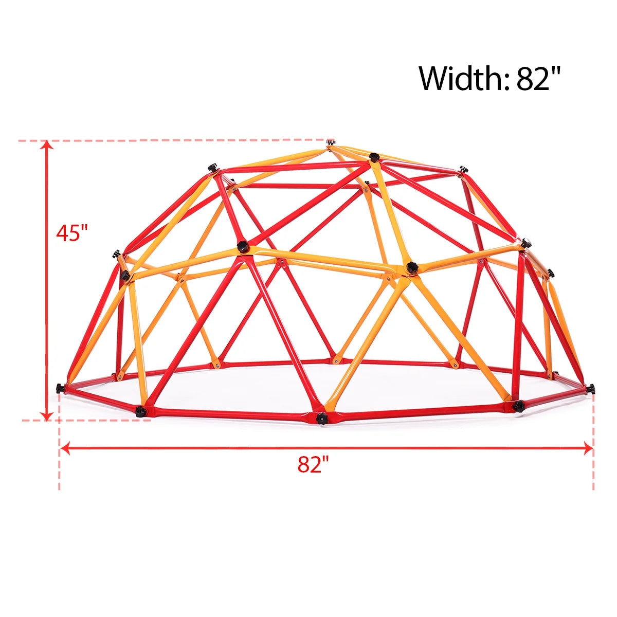 Kids Dome Climber Play Center - 1 unit - 48.5 - Encourage active play with this colorful climbing dome!
