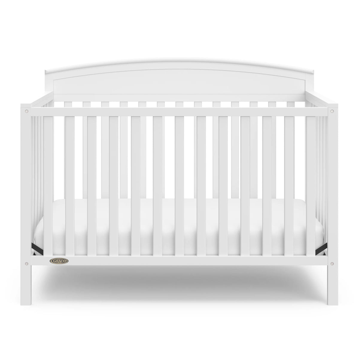 Graco Benton 5-in-1 Convertible Baby Crib, White