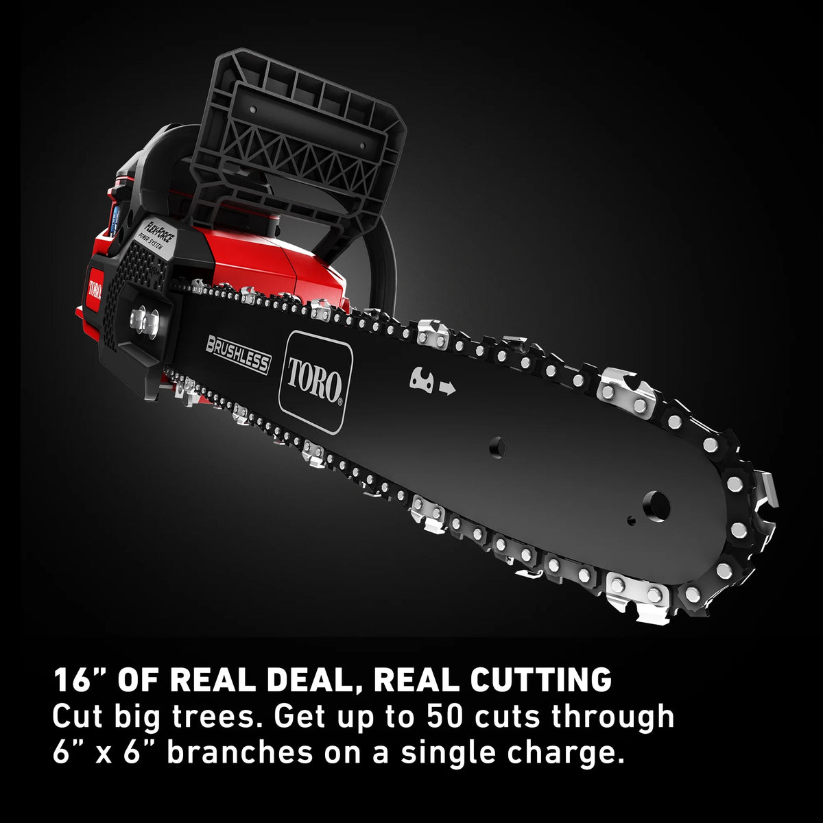 Toro Flex Force 60V 16" Lithium Ion Battery Electric Chainsaw (Tool Only)