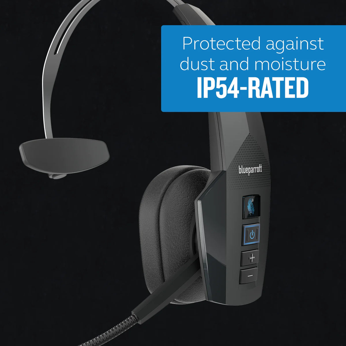 BlueParrott B350-XT Wireless Headset / Music Headphones Black