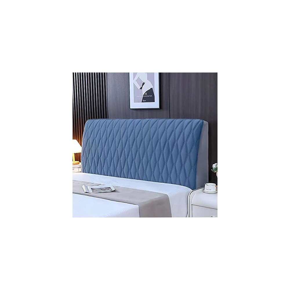 Kopfteil Abdeckung Samt Bett Kopfteil Husse, Bett Kopfteil Bezug Bettkopfteil Hussen, Kopfteilbezug Staubdicht für Schlafzimmer Bett Kopf Dekor