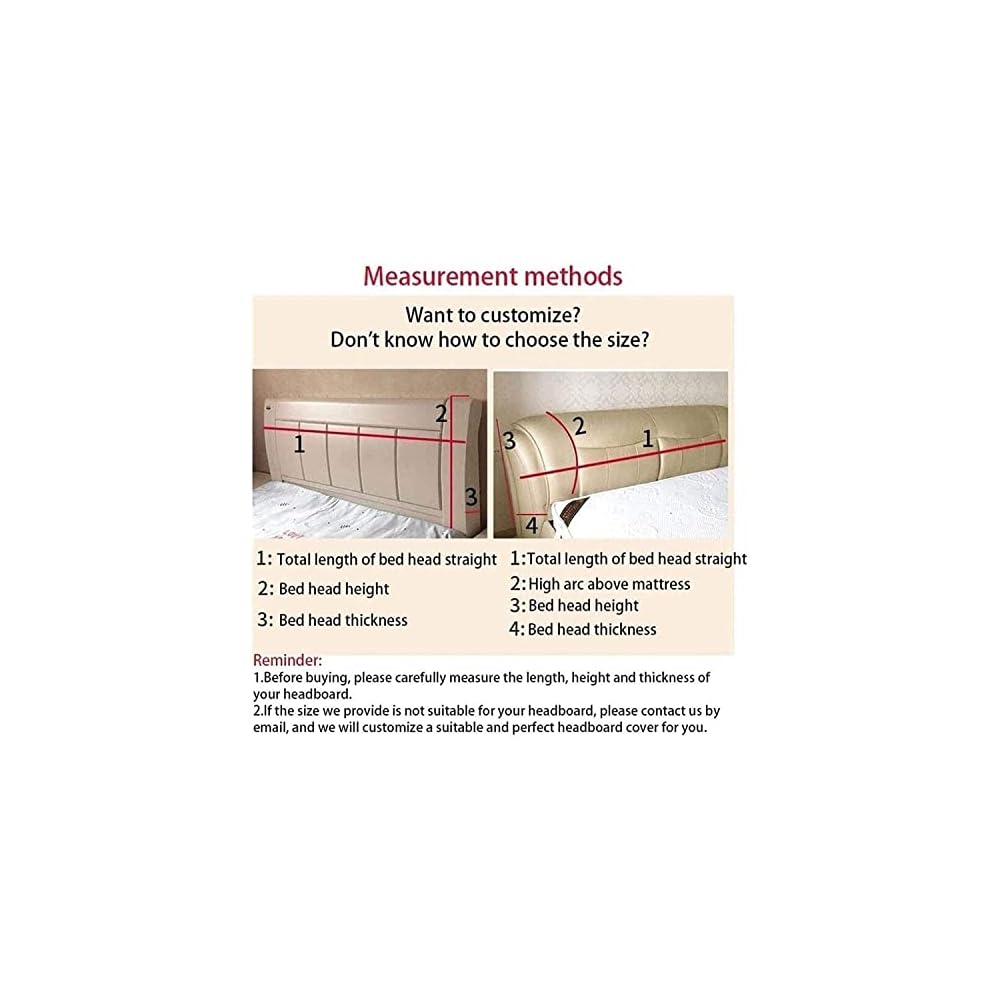 Kopfteil Abdeckung Samt Bett Kopfteil Husse, Bett Kopfteil Bezug Bettkopfteil Hussen, Kopfteilbezug Staubdicht für Schlafzimmer Bett Kopf Dekor