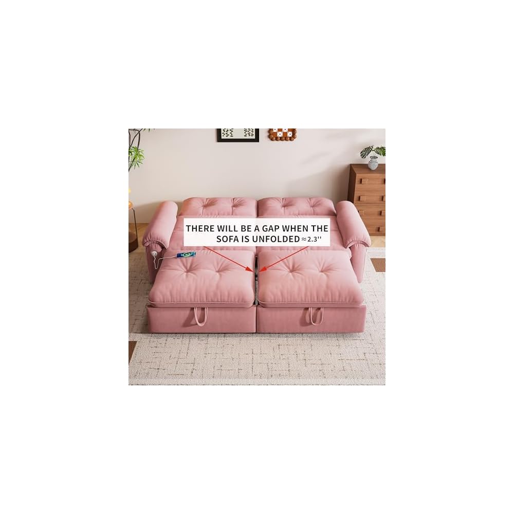 Queen Sleeper Sofa,Pull Out Sofa Bed,Couch with Pull Out Bed