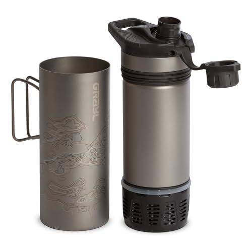 GRAYL GeoPress Titanium Water Purification