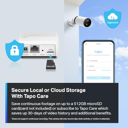 Tapo home security camera system