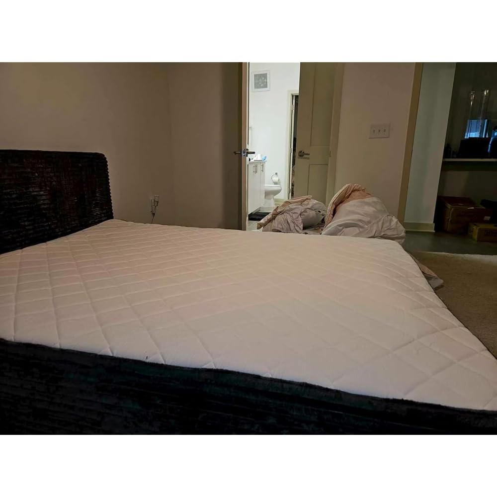 Queen Boneless Bed & Frame Mattress and Headboard, No Assembly