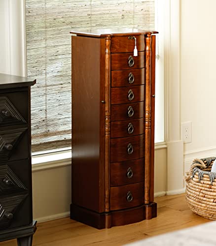 Hives Honey Locking Jewelry Armoire