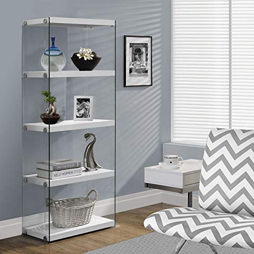 Monarch specialties 3289 Bookcase Tempered