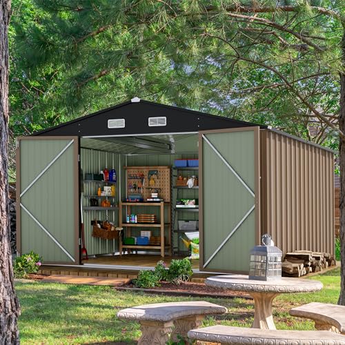 Devoko Outdoor Storage Metal Garden