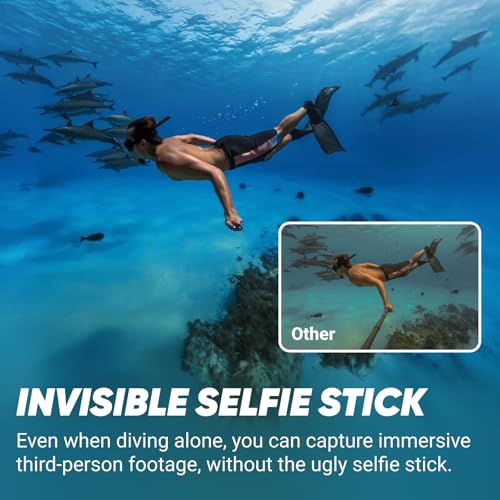 Insta360 Invisible Dive Bundle Stabilization
