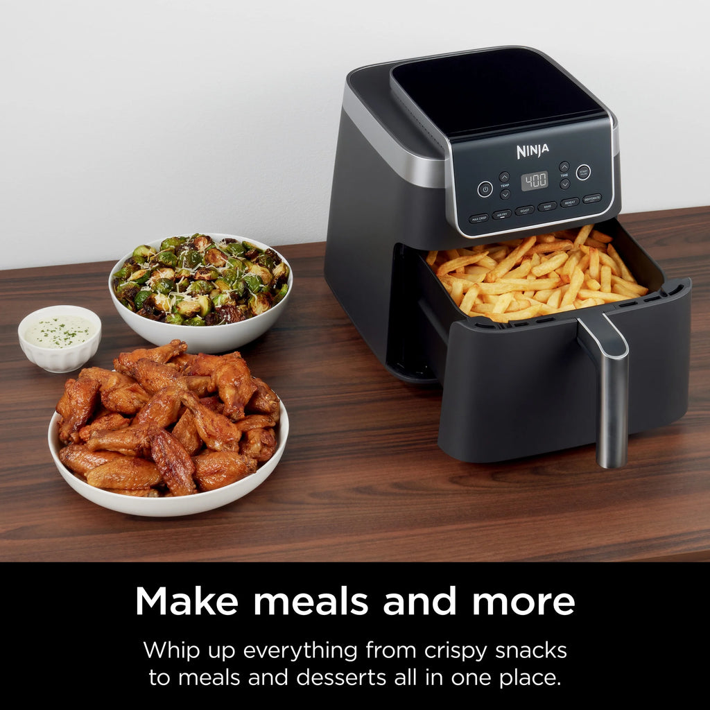 Ninja Air Fryer Pro XL 6-in-1 with 6.5 QT Capacity, Max Crisp, Air Fry, Air Roast, Bake, Reheat, Dehydrate, Max Crisp Technology, AF181