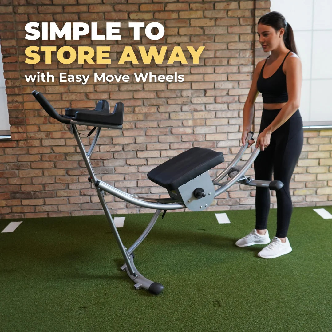Ab Coaster PS500 - Original Ab Coaster, Ultimate Core Workout, 6 Pack Exercise Machine For Home