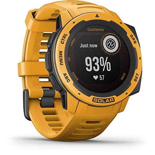 Garmin Instinct Solar Powered Smartwatch Monitoring