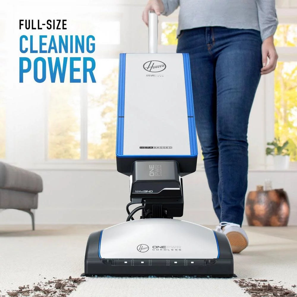 Hoover ONEPWR HEPA Cordless Bagged Upright Vacuum Cleaner, BH55500PC