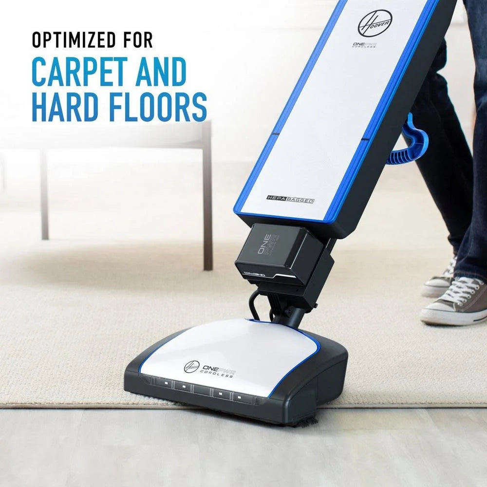 Hoover ONEPWR HEPA Cordless Bagged Upright Vacuum Cleaner, BH55500PC